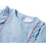  Dječja haljina s volanima nježnoplava 104 | shoptok.hr
