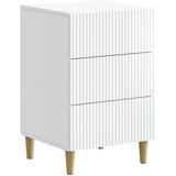  Noćni ormar Bijela 43 x 41 x 66,5 cm Konstruirano drvo | Eponuda.com