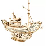 Robotime fishing ship cene