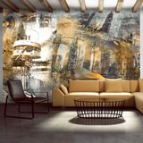  Tapeta - Berlin - collage (orange) 100x70 Cijene
