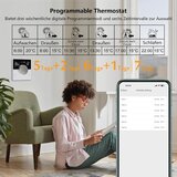 KETOTEK Pametni Wi-Fi termostat za električno talno gretje, 16 A | Shoptok.si