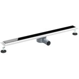  Odvod za tuš s staklenim poklopcem i 360° sifonom Crna 90 cm | shoptok.hr
