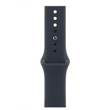 Apple watch series 12 gps 46mm space grey aluminium case with navy blue sport band - m/l (MJEJ4WF/A) | Eponuda.com