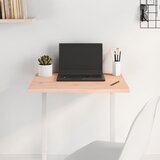 Stolna ploča 60x50x2 cm od netretirane masivne hrastovine | shoptok.hr