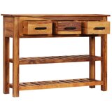  Komoda s 3 ladice 110 x 30 x 80 cm od masivnog drva | Eponuda.com