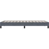 vidaXL Okvir kreveta bez madraca tamno sivi 90x210 cm baršun | shoptok.hr