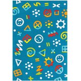 Kayoom OTROŠKA PREPROGA 110/160 cm taftano modra | Shoptok.si