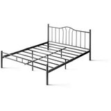 Hanah home bračni krevet K25 black (120 x 200)
