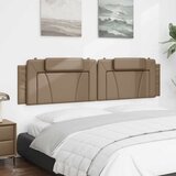 Jastuk za uzglavlje Viana boja cappuccina 200 cm od umjetne kože | shoptok.hr