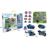 Magic Toys Igralna preproga s policijskimi vozili in tablami | Shoptok.si