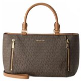 Michael Kors Torbe Sm Zip Satchel Kostanjeva Cene