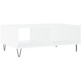  Stolić za kavu bijeli 90 x 60 x 35 cm od konstruiranog drva Bijela | shoptok.hr