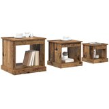  Kava Stol 3 pcs Staro drvo Konstruirano drvo | shoptok.hr