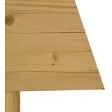  Božićna drvca s stalakom Smeđa 90 cm Masivna borovina | shoptok.hr