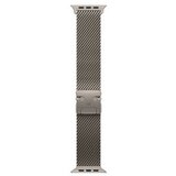 Apple watch ultra 3 cellular 49mm natural titanium case with natural titanium milanese loop – large (mf0e4se/a) | Eponuda.com