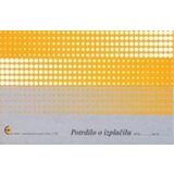  Obrazec potrdilo o izplačilu (5270), 2 kosa Cene
