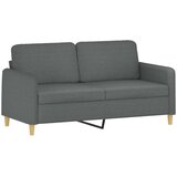  2-dijelni set sofa s jastucima tamnosivi od tkanine | shoptok.hr