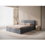 Micadoni Sivo oblazinjeno vzglavje 210,5x100 cm Remo – | Shoptok.si