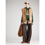 Only Sweater majica 'ONLMAIA' ecru/prljavo bijela / svijetlosmeđa / tamno zelena | shoptok.hr