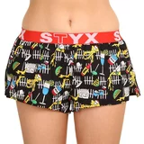 STYX Women's shorts art sports rubber party (T1251)