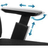 MID.YOU Vrtljivi Stol Genidia Smart Black, Črna | Shoptok.si