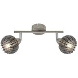 BRILONER 2852- 026 - Spot svetiljka RETRO 2xE14/5,5W/230V od kaučukovog drveta | Eponuda.com
