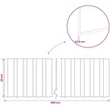  Ograda oko Travnjaka 5 m x 25 cm Pocinčani čelik Srebrna | shoptok.hr