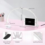 ADONAFY LED polmesečna namizna svetilka za manikuro | Shoptok.si