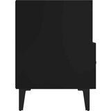 TV omarica črna 80x36x50 cm inženirski les, (20730582) | Shoptok.si