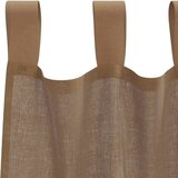 Voile zavjese s petljama 2 kom svijetlosmeđe 140x245 cm | shoptok.hr
