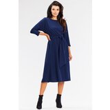 Awama Woman's Dress A662 Navy Blue | Shoptok.si