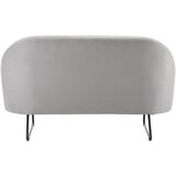 Bessagi Home Dvosed Luigi, Svetlo Siva, Žamet | Shoptok.si