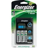 Energizer Punjač CH1HR3, 637124, 1 h + 4 akumulatorske baterije tipa AA (Mignon)