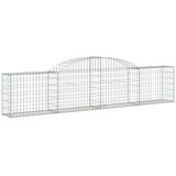  Lučne gabionske košare 3 kom 300x30x60/80 cm pocinčano željezo | shoptok.hr