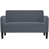  Dvosjed tamno sivi 109 cm baršun | Shoptok.si