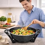 Beper P101COS100 električna wok ponva 1500 W, 5 l | Shoptok.si