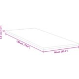  Nadvložek Bela 90 x 190 cm Jacquard tkanina, (5000202548) | Shoptok.si
