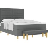  s opruga kutije Tamno siva 200 x 140 cm tkanina | shoptok.hr