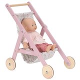 Little Dutch® Drvena kolica za lutke, roza | Shoptok.si