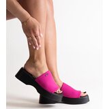 D/CEO Beige slides with fur Adelma | shoptok.hr