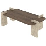 Hanah home sto za kafu leapiri walnut travertine | ePonuda.com