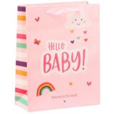 Hello Baby Little One Baby Gift Bag 36 x 12 x 10cm | shoptok.hr