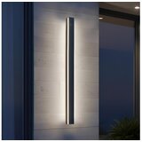  LED spoljašnje zidno svetlo MIRANA LED/25W/230V 4000K IP44 120 cm crna | Eponuda.com