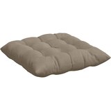  Jastučići za sjedenje 4 pcs Sivo-smeđa 40 x 40 x 6 cm | shoptok.hr
