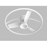  Fulgur s-43048 - LED prigušiva ventilator THORA LED/50W/230V 2700-5000K bela + daljinski upravljač | Eponuda.com