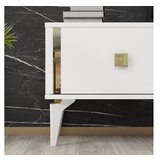 Hanah home tv polica doruk white gold | ePonuda.com