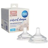 Canpol BABIES CUCLA ANTIKOLIK DUAL ZONE 3M+ NATURAL 2KOM 21751 (21751) | Eponuda.com