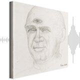  Slika - Frida Kahlo – Portrait of Nacho Aguirre 60x60 Akustična | shoptok.hr