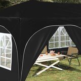  Rastezljivi šator za zabave 575 x 288 x 245 cm Crna | shoptok.hr