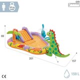 Intex Dečiji bazen na naduvavanje sa vodenim parkom sa toboganom, fontanom i dinosaurima 56139 | ePonuda.com
